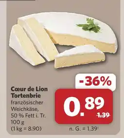Combi Coeur de lion tortenbrie Angebot