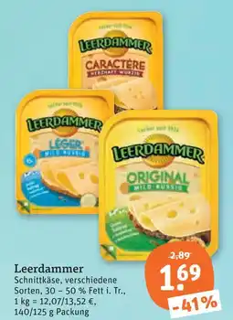 tegut Leerdammer schnittkäse Angebot