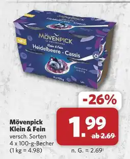 Combi Mövenpick klein & fein heidelbeere - cassis Angebot