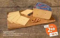 tegut Appenzeller Angebot