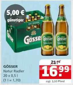 Getränke Quelle Gösser natur radler Angebot