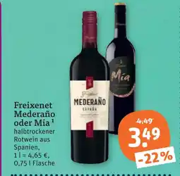 tegut Freixenet mederaño oder mia Angebot