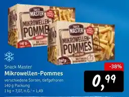 KONSUM Snack Master Mikrowellen-Pommes Angebot