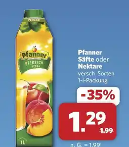 Combi Pfanner säfte Angebot