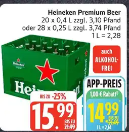 Marktkauf Heineken premium beer Angebot