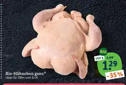 tegut Bio-hähnchen ganz Angebot