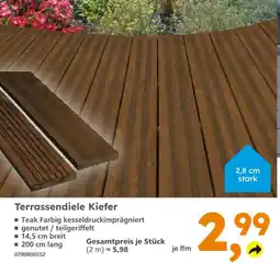 Globus Baumarkt Terrassendiele kiefer Angebot