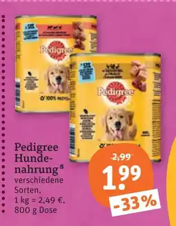 tegut Pedigree hundenahrung Angebot