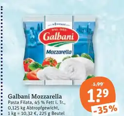 tegut Galbani mozzarella Angebot