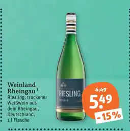 tegut Weinland rheingau riesling Angebot