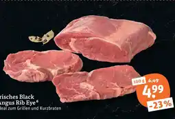 tegut Frisches black angus rib eye Angebot