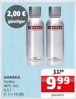 Getränke Quelle Danzka vodka Angebot