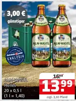 Getränke Quelle Alm-wastl helles Angebot