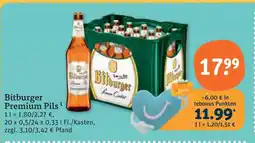 tegut Bitburger premium pils Angebot