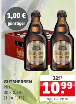 Getränke Quelle Gutsherren pils Angebot