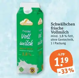 tegut Schwälbchen frische vollmilch Angebot