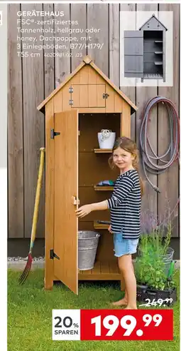 porta Gerätehaus Angebot