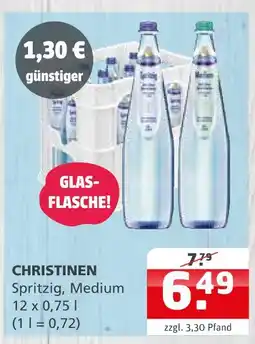 Getränke Quelle Christinen spritzig Angebot