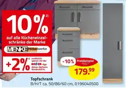 ROLLER Menke möbelwerke topfschrank Angebot