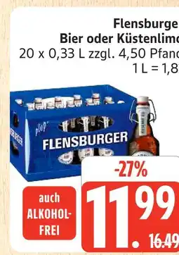Marktkauf Flensburger bier oder küstenlimo Angebot