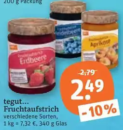 tegut Tegut... fruchtaufstrich erdbeere Angebot