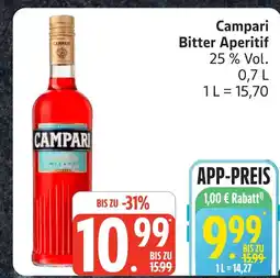 Marktkauf Campari bitter aperitif Angebot