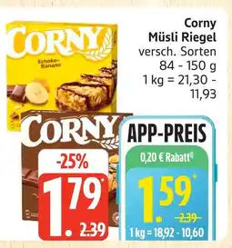 Marktkauf Corny müsli riegel Angebot
