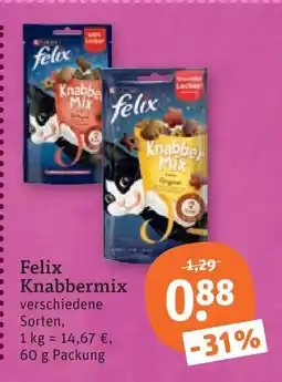 tegut Felix knabbermix Angebot
