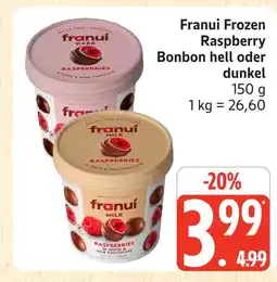 Marktkauf Franui frozen raspberry bonbon hell Angebot