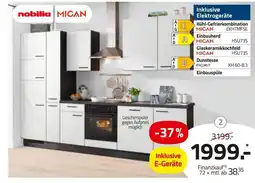 ROLLER Nobilia und mican einbauküche Angebot