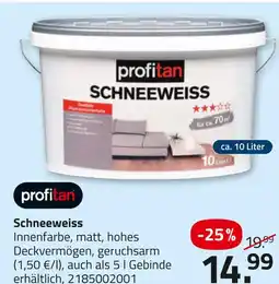 ROLLER Profitan schneeweiss Angebot