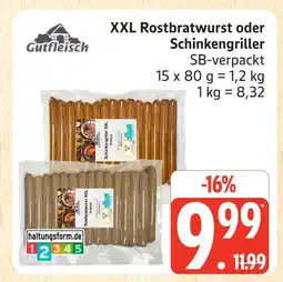 Marktkauf Gutfleisch xxl rostbratwurst Angebot
