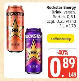 Marktkauf Rockstar energy drink Angebot