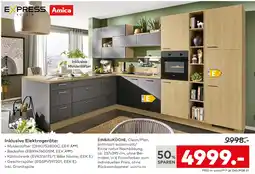 porta Express küchen, amica einbauküche clean/plan Angebot