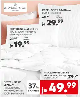 porta Silvercrown by brinkhaus kopfkissen Angebot