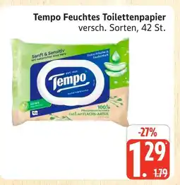 Marktkauf Tempo feuchtes toilettenpapier Angebot