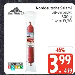 Marktkauf Gutfleisch norddeutsche salami Angebot