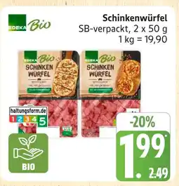 Marktkauf Edeka bio schinkenwürfel Angebot