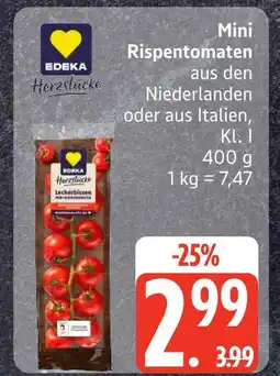 Edeka Edeka mini rispentomaten Angebot