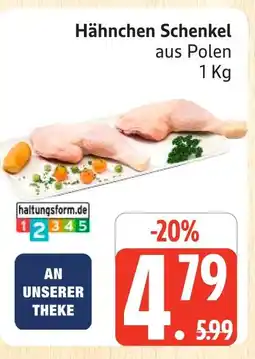 Marktkauf Hähnchen schenkel Angebot