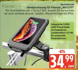 Marktkauf Sachsenrad handyhalterung für fahrrad ba12379 Angebot