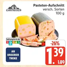 Marktkauf Gutfleisch pasteten-aufschnitt Angebot