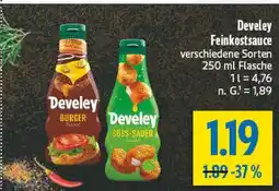 diska Develey burger sauce Angebot
