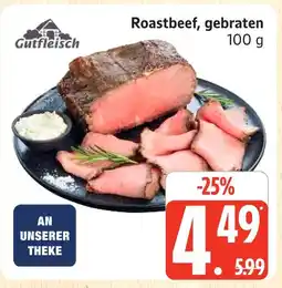 Marktkauf Gutfleisch roastbeef, gebraten Angebot