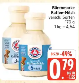 Marktkauf Bärenmarke kaffee-milch Angebot