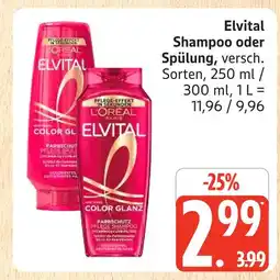 Marktkauf L'oréal elvital shampoo Angebot
