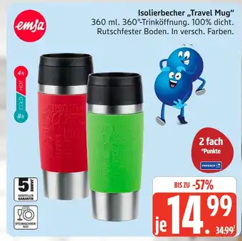 Marktkauf Emsa isolierbecher travel mug Angebot