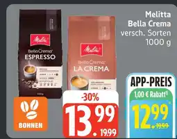 Edeka Melitta bella crema espresso Angebot