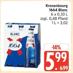 Marktkauf Kronenbourg 1664 blanc Angebot