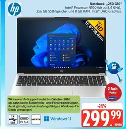 Marktkauf Hp notebook 250 g10 Angebot